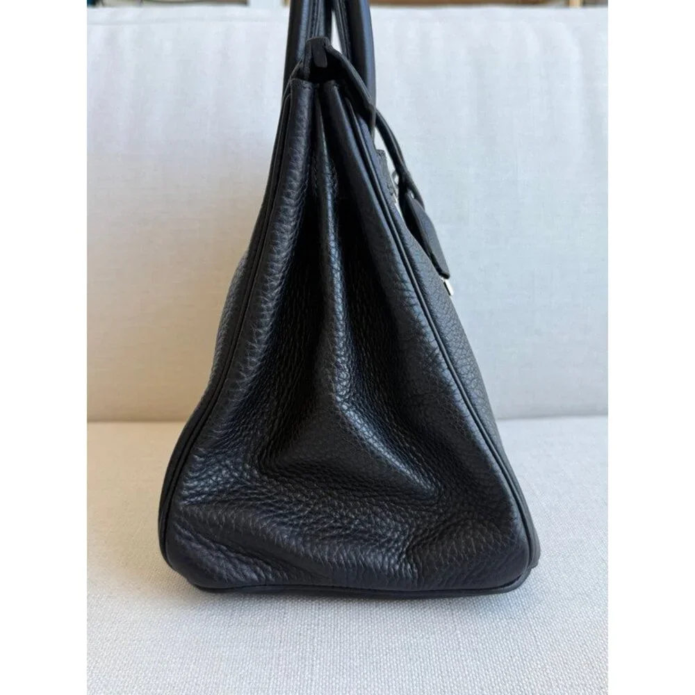 HERMES Black Togo Birkin 30 PHW - Picture 3 of 15